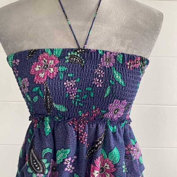 American Eagle strapless tiered dress perfect for - Picture 3 of 7